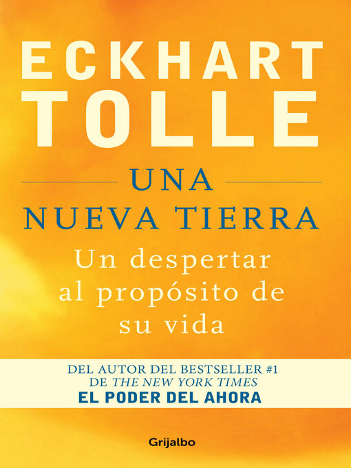 Title details for Una nueva Tierra by Eckhart Tolle - Wait list